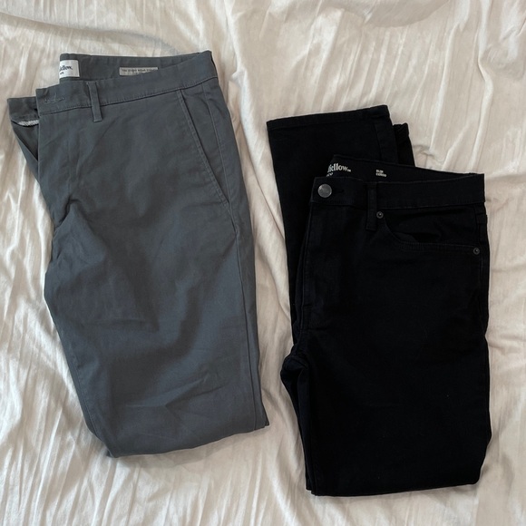 Goodfellow & Co. Men's Gray and Black Pants Set - Picture 1 of 9